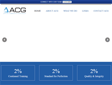 Tablet Screenshot of getacg.com